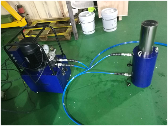 雙作用大噸位液壓千斤 雙作用大噸位液壓千斤